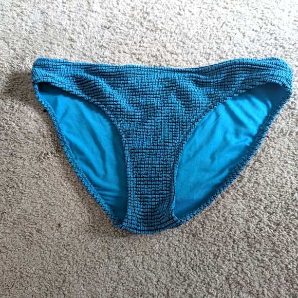 Aerie Crinkle Banded Cheeky Bikini Bottom - Picture 2 of 2